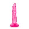 Beginners Suction Cup Dildo 5 Inch Pink